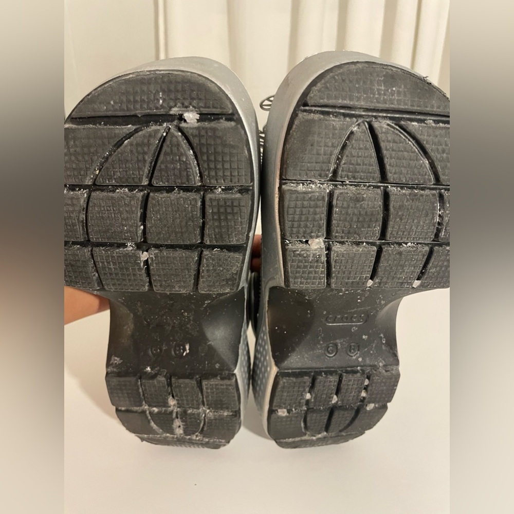 Crocs Stomp Clog Metallic Silver l. - Picture 16 of 17